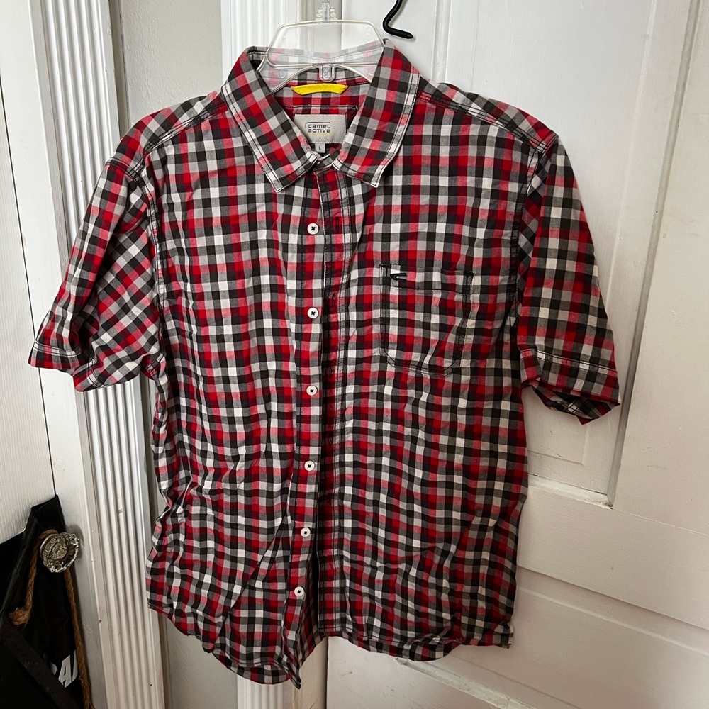 Plaid button up